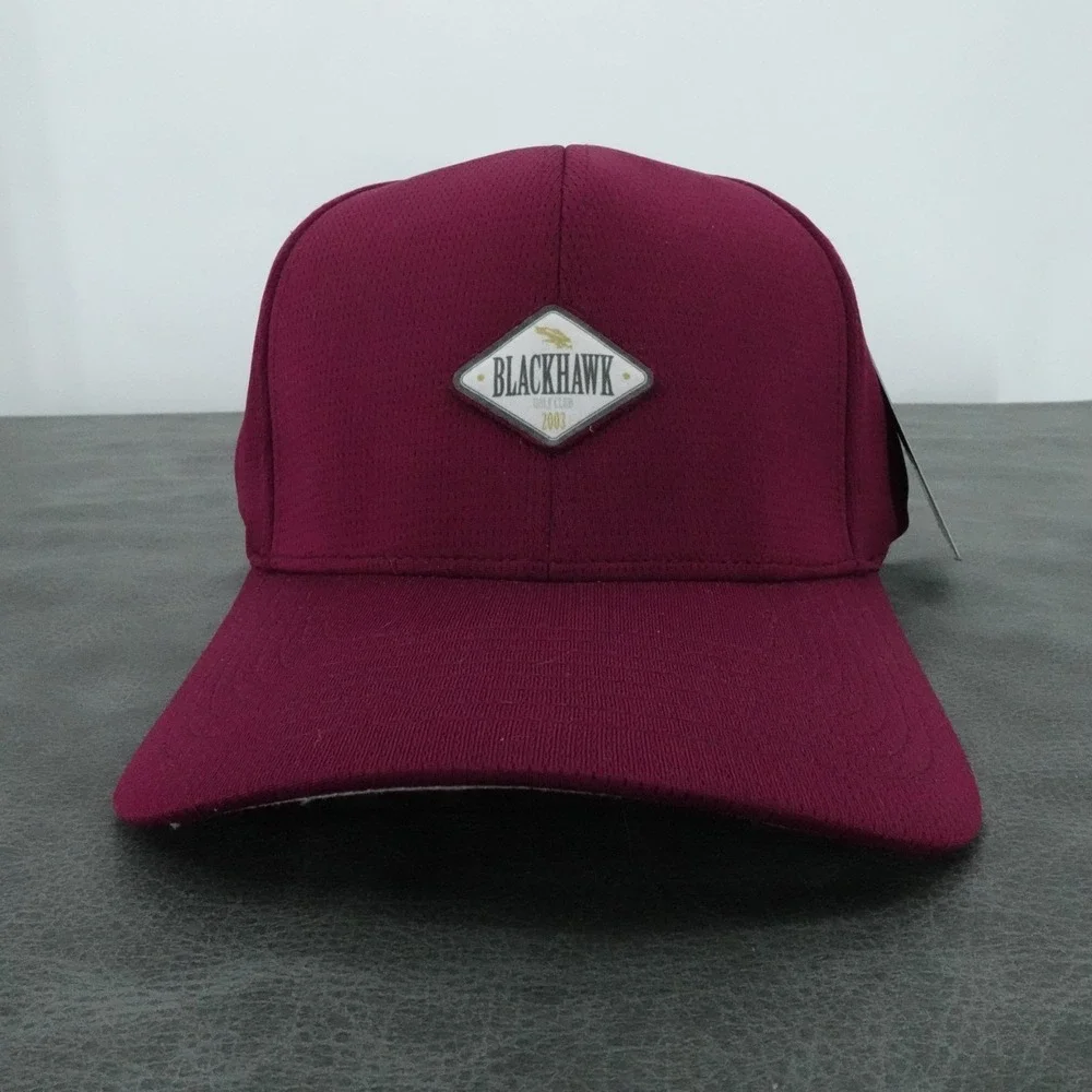 Blackhawk Golf‎ Club Hat Maroon Levelwear Adjustable Performance NWT